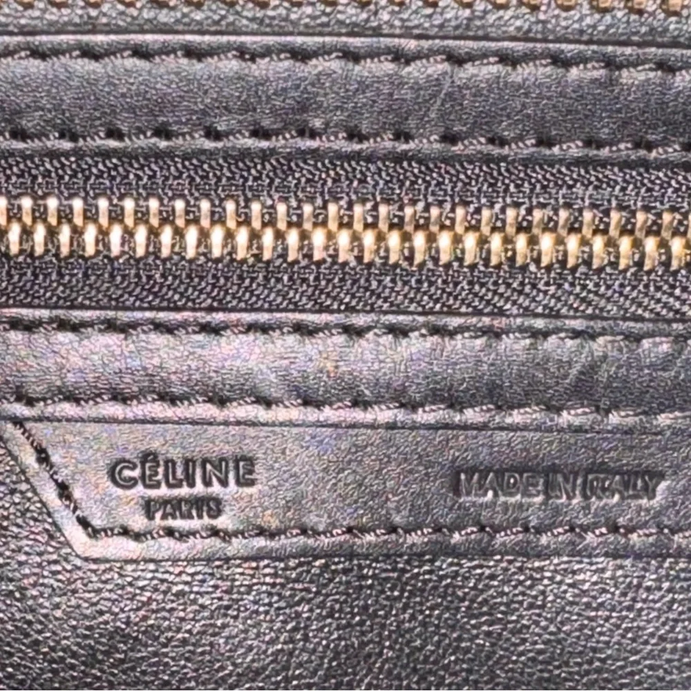 AUTHENTIC CELINE MICRO Black Bag - Picture 8 of 14